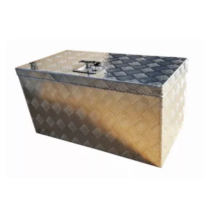 Aluminium Underbody Storage Box 28"x14"x14", Lockable Trailer Toolbox for Straps, Tractor & Commercial Use Ifor Williams, Bateson, Nugent