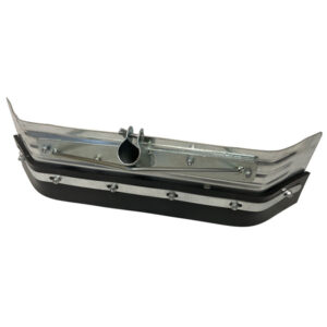 26 Inch Farm Yard Scraper Squeegee – Winged BZP Frame with Reinforced Rubber Blade