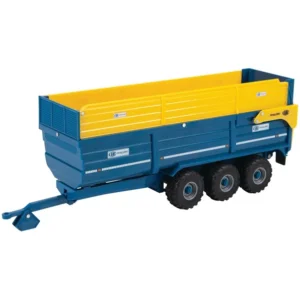 Britains Kane Tri-Axle Halfpipe Silage Trailer 1:32 Scale Farm Model