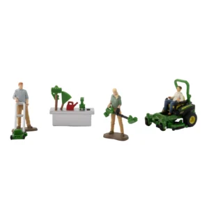 Britains John Deere Garden Playset 1:32 Ride-On Lawnmower Toy