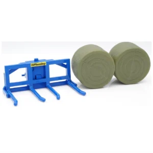 Britains Fleming Double Bale Lifter 1:32 Scale Farm Implement Model