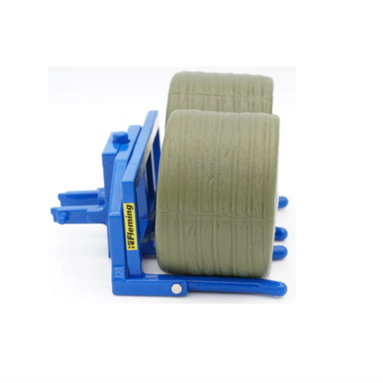 Britains Fleming Double Bale Lifter 1:32 Scale Farm Implement Model - Image 3