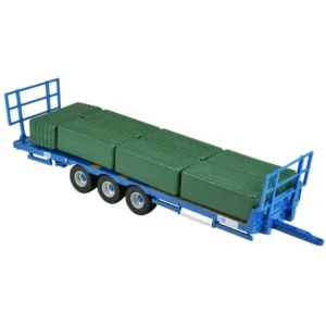Britains Kane Bale Trailer Set 1:32 Scale Farm Model – Tractor Trailer