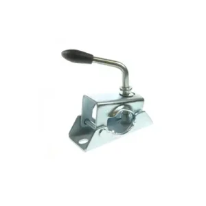 48mm Pressed Jockey Wheel Clamp Heavy Duty Bolt On Trailer Clamp 105mm Centres