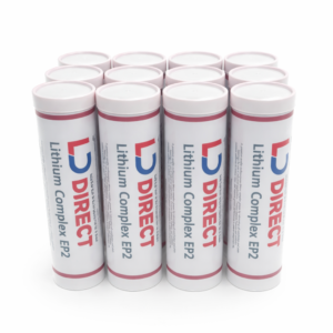 Red Lithium Complex EP2 Grease Cartridges 12 x 400g – Heavy Duty High Temperature Grease for Agricultural, Tractor & Plant Machinery
