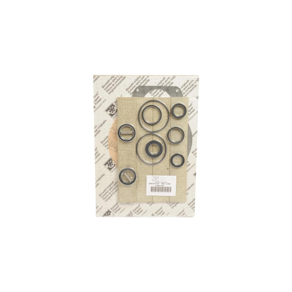 MEC 11000 Long Life Rebuild Kit – P, D, H & M Vacuum Pumps | Full Service Kit