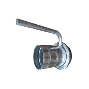 6″ Perrot Male to 5″ Hose Tail – Heavy Duty Slurry Reducer Fitting