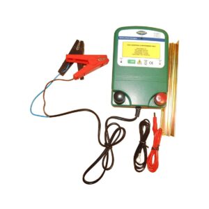 Apollo 6/12V Battery Fence Energiser 0.6J – Powers Up To 6 Miles