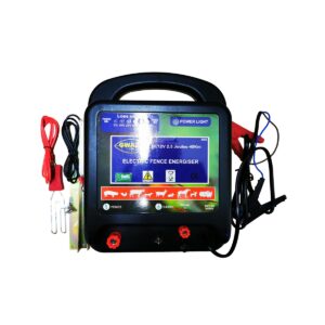 12V Battery Fence Energiser 2.5 Joule – 12,000V Electric Fence Charger (Up to 40km)