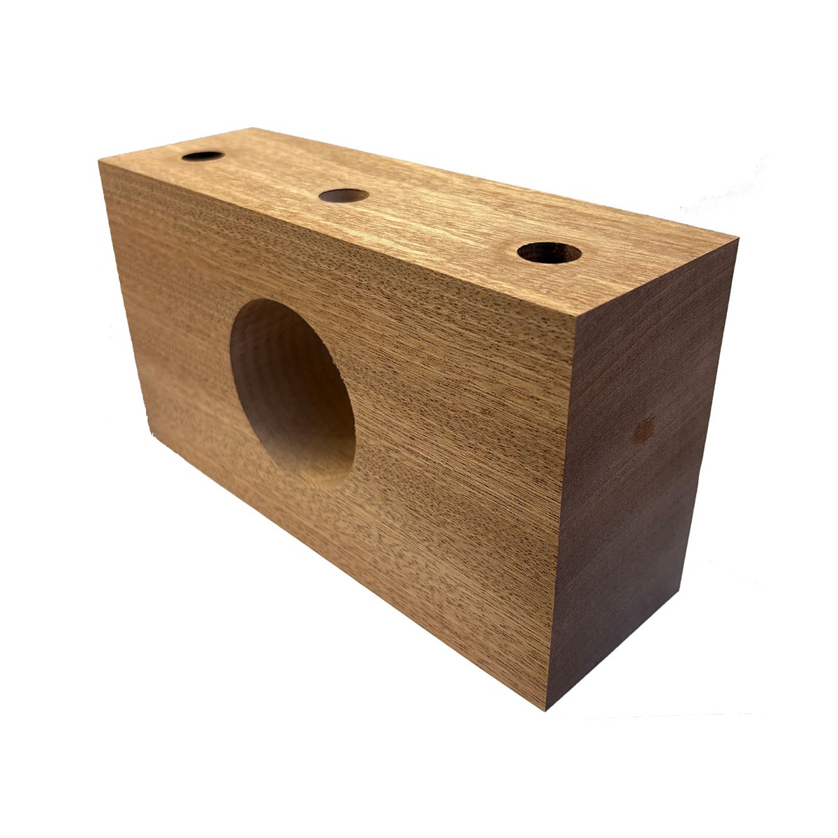 Grays Roller Wooden Bearing Block 69mm Bore – UK Made Unseasoned Oak - Image 2