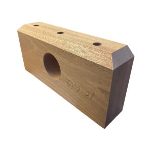Watson Roller Wooden Bearing Block 75mm Wide – UK Made Oak
