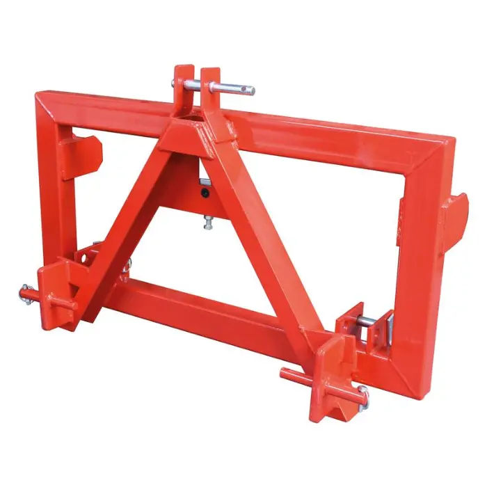 Euro 8 to 3 Point Linkage Adaptor Frame Cat 2 Tractor Attachment