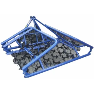 Grass Harrow Folding Frame 13ft x 4ft Heavy Duty Tractor Mounted
