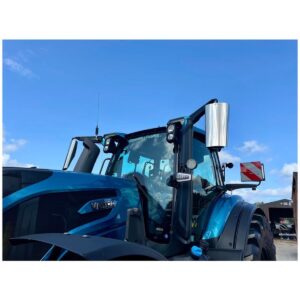 Heavy Duty Stainless Steel Tractor Mirror Guard Pair – Bolt On | Claas, NH, JCB, MF, Valtra