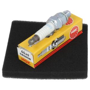 Service Kit Fits Honda GXH50 GXV50 GXV57 Air Filter & Spark Plug