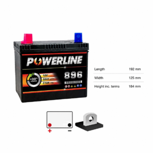 Genuine Hyundai 12V 32Ah Starter Battery DHY6000SE DHY8000SELR DHY8000SELR-T